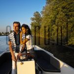 11-06-2004 Haoud / Lusink Touriya Haoud and Martijn Lusink at home in Vinkeveen, by order of Pulse Magazine. June 11, 2004.

[keywords]Posed, Boat[/keywords]